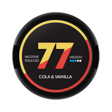 77 Nicotine Pouches Cola & Vanilla