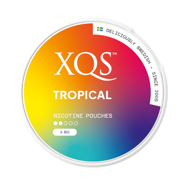 Xqs Tropical 4mg (£3.79/ct) - Slim - Normal - Tobacco Free