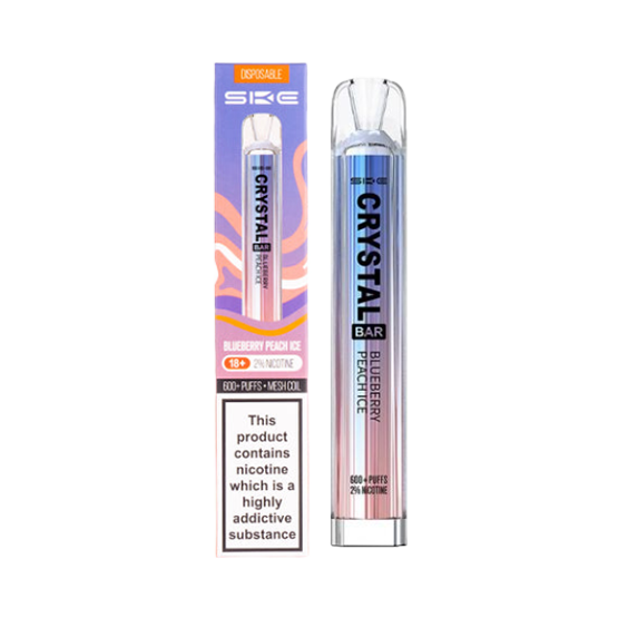 SKE Crystal Bar Blueberry Peach Ice 600
