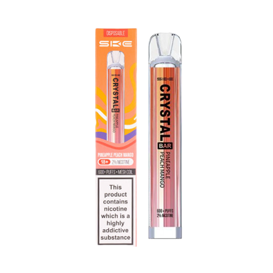 SKE Crystal Bar Pineapple Peach Mango 600