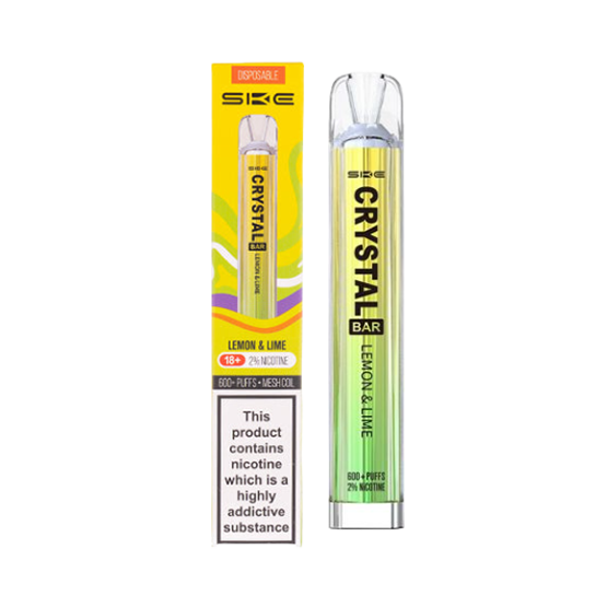 SKE Crystal Bar Lemon Lime 600