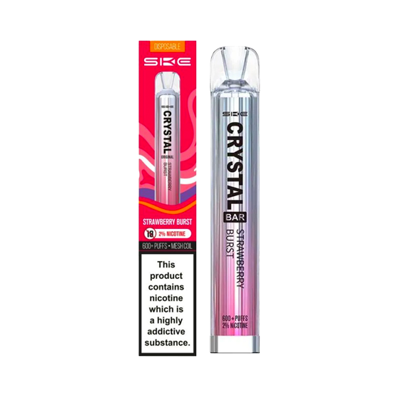 SKE Crystal Bar Strawberry Burst 600