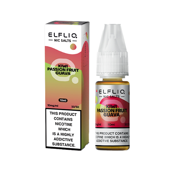 Kiwi Passionfruit Guava Nic Salt ELFLIQ