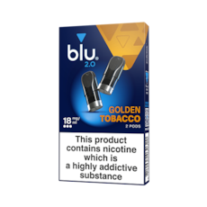 Blu 2.0 Prefilled Pods Golden Tobacco