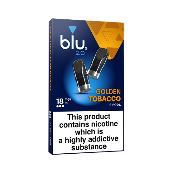 Blu 2.0 Prefilled Pods Golden Tobacco