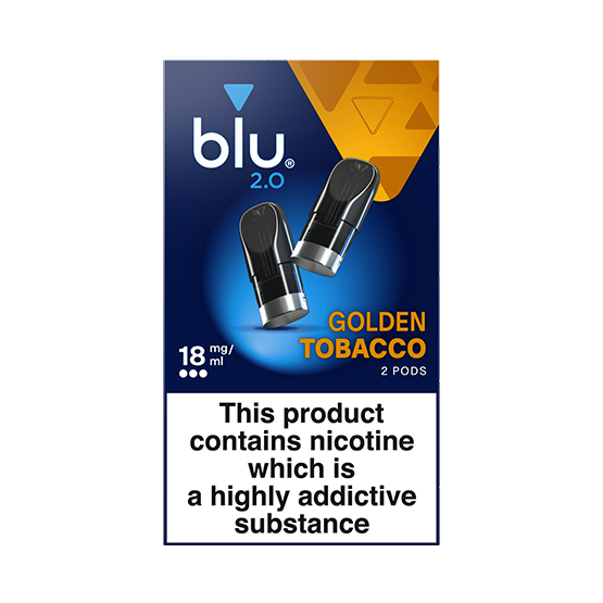 Blu 2.0 Prefilled Pods Golden Tobacco