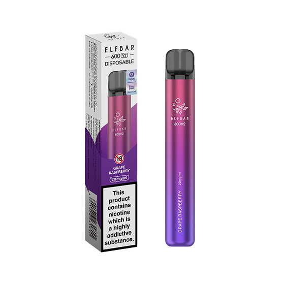 Elf Bar Grape Raspberry 600 V2