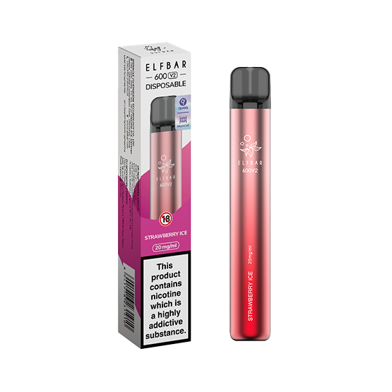 Elf Bar Strawberry Ice 600 V2