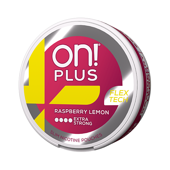 On! Plus Raspberry Lemon Extra Strong