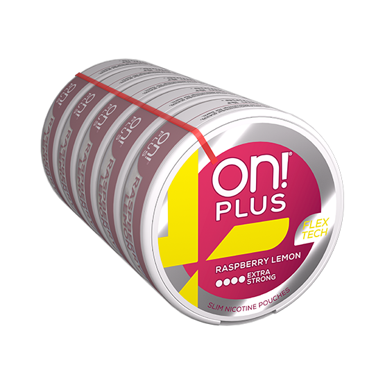 On! Plus Raspberry Lemon Extra Strong