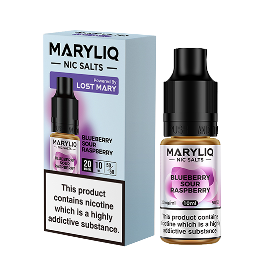 Blueberry Sour Raspberry Nic Salt Maryliq