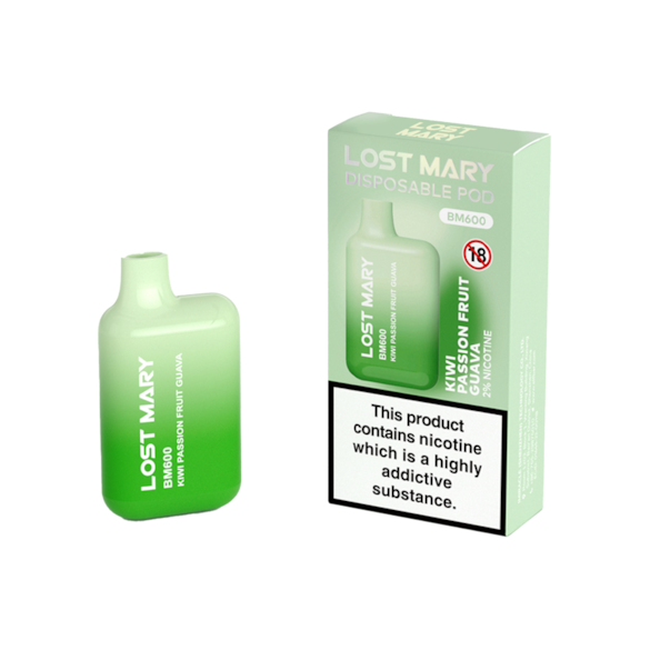 Lost Mary Kiwi Passionfruit Guava BM600
