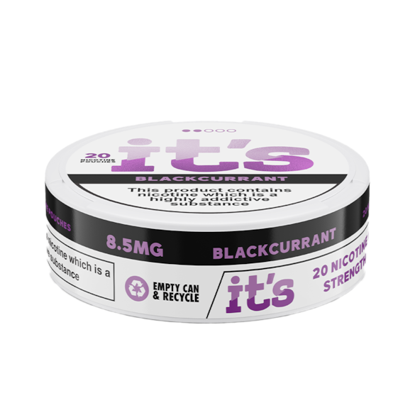 It's Black Currant 8.5mg