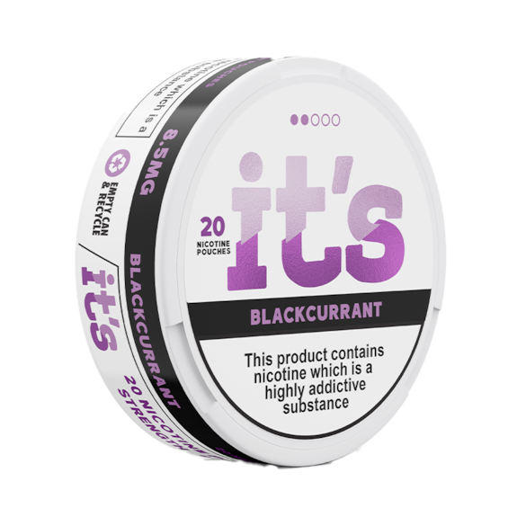 It's Black Currant 8.5mg