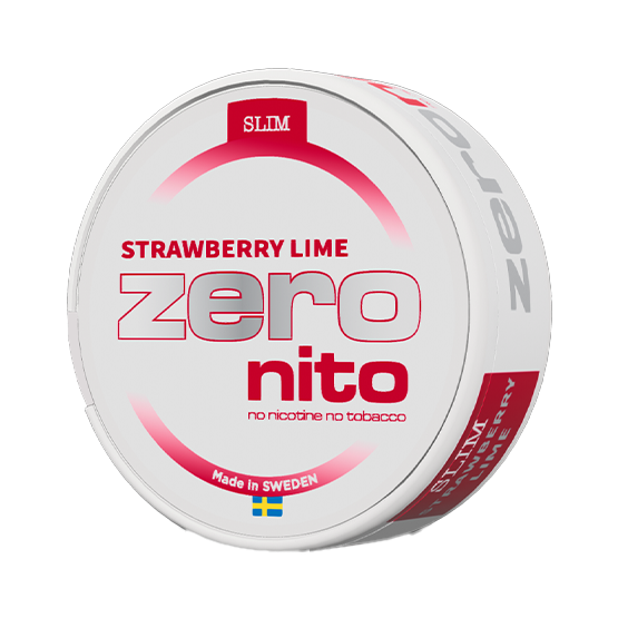 Zeronito Strawberry Lime Slim Nicotine Free