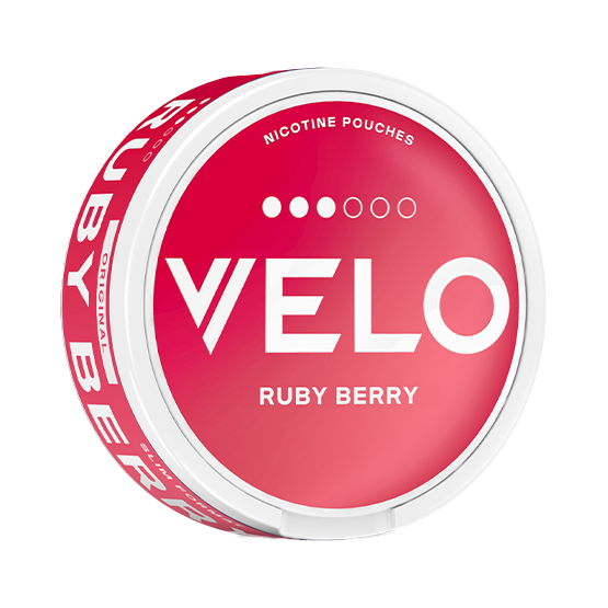 Velo Ruby Berry 10MG Slim Extra Strong