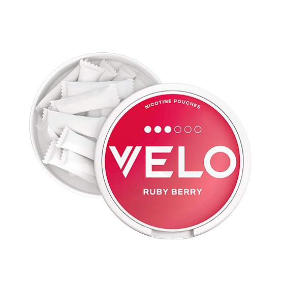 Velo Ruby Berry 10MG Slim Extra Strong