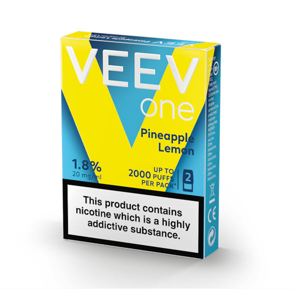 VEEV One Prefilled Pods Pineapple Lemon