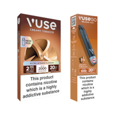 Vuse Go Reaload Creamy Tobacco Pod Kit + Pods