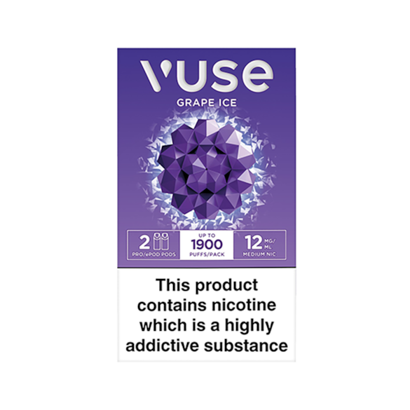 Vuse Pro Prefilled Pods Grape Ice