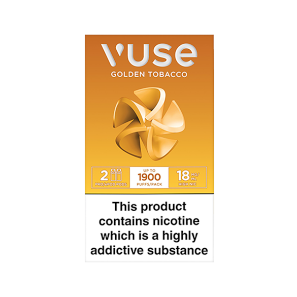 Vuse Pro Prefilled Pods Golden Tobacco