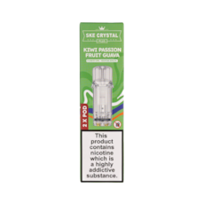 SKE Crystal Plus Pods Kiwi Passionfruit Guava 600