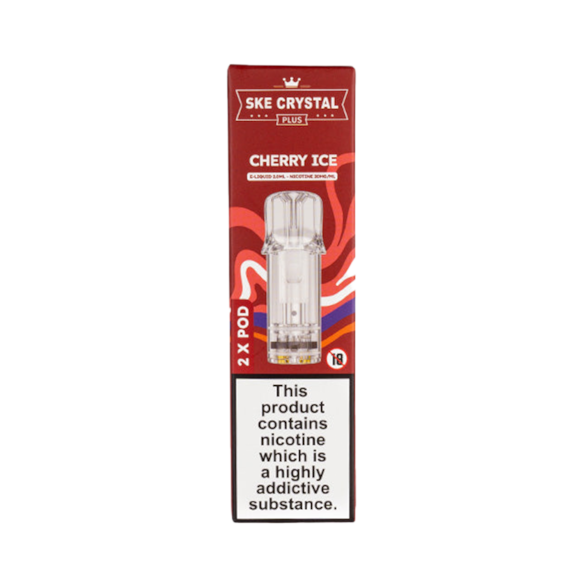 SKE Crystal Plus Pods Cherry Ice 600