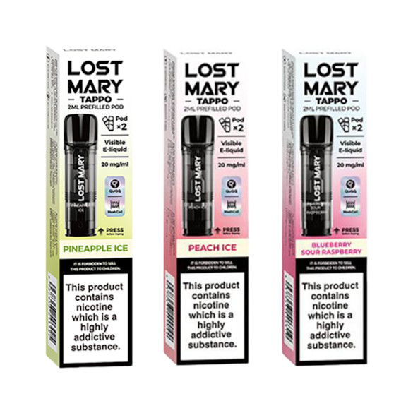 Lost Mary Tappo Pods Fruit Mixpack
