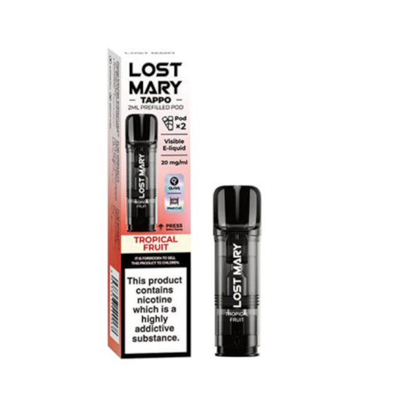 Tropical Fruit Tappo Prefilled Pods by Lost Mary
