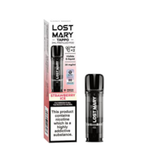 Strawberry Ice Tappo Prefilled Pods by Lost Mary