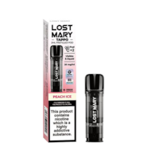 Peach Ice Tappo Prefilled Pods by Lost Mary