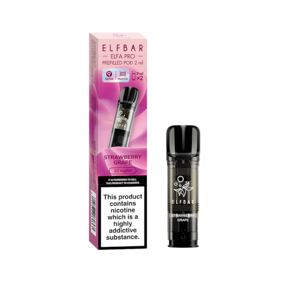 Elf Bar Elfa Pro Pods Strawberry Grape