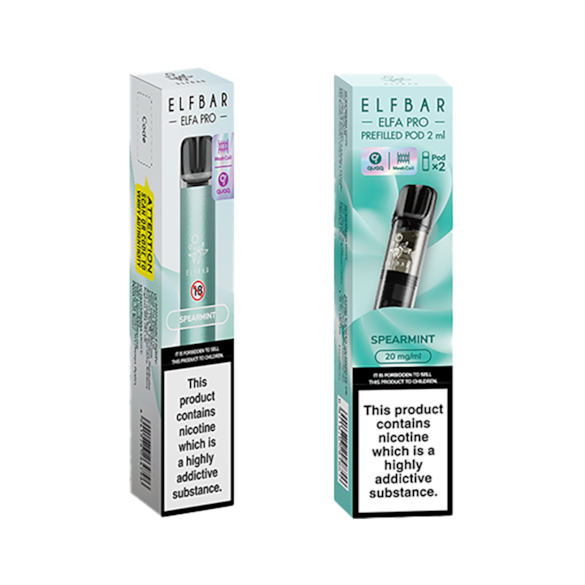 Elfa Pro Spearmint Pod Kit + Pods