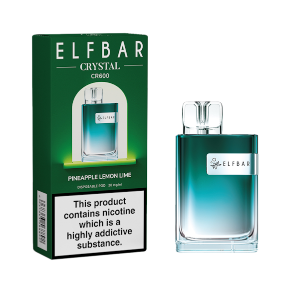 Elf Bar Crystal CR600 Pineapple Lemon Lime