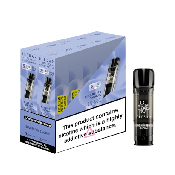 Elf Bar Elfa Pro Pods Blueberry Snoow