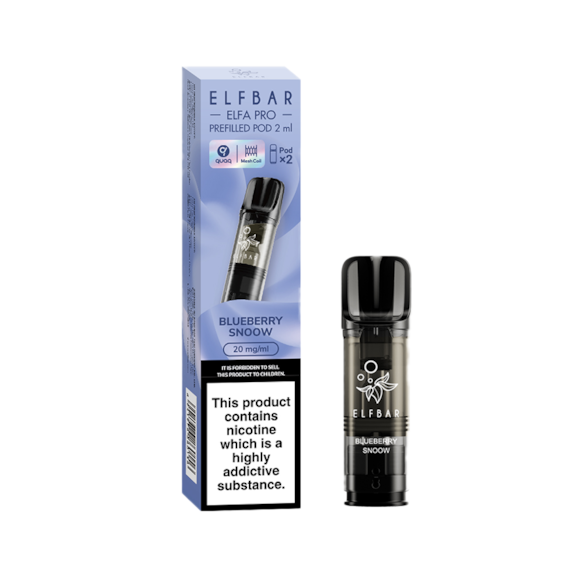 Elf Bar Elfa Pro Pods Blueberry Snoow