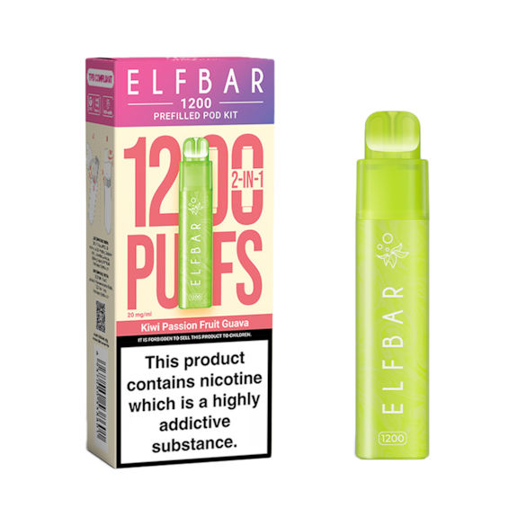 Elf Bar 1200 2 in 1 Pod Kit