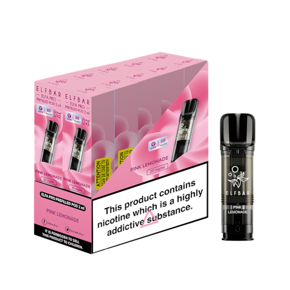 Elf Bar Elfa Pro Pods Pink Lemonade