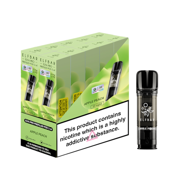 Elf Bar Elfa Pro Pods Apple Peach