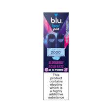 Blu Bar Prefilled Pods Blueberry Sour Razz
