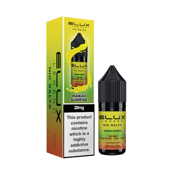Hawaii Sunrise Nic Salt Elux Legend