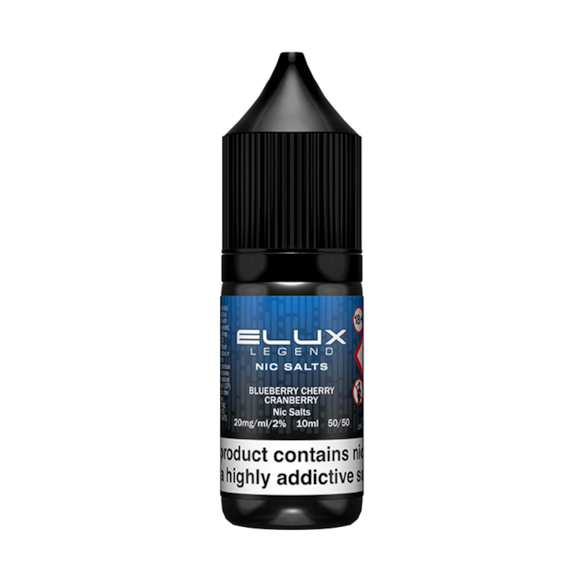 Blueberry Cherry Cranberry Nic Salt Elux Legend
