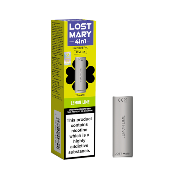 Lost Mary 4 in 1 Lemon Lime Prefilled Pods
