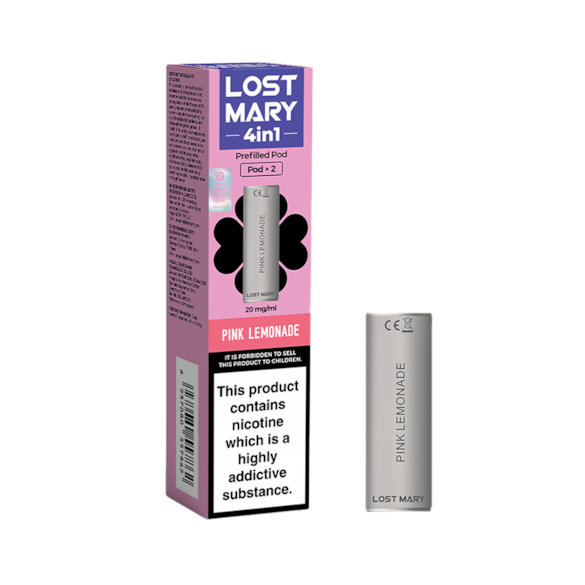 Lost Mary 4 in 1 Pink Lemonade Prefilled Pods