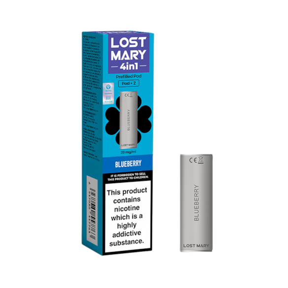 Lost Mary 4 in 1 Blueberry Prefilled Pods