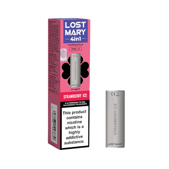 Lost Mary 4 in 1 Strawberry Ice Prefilled Pods