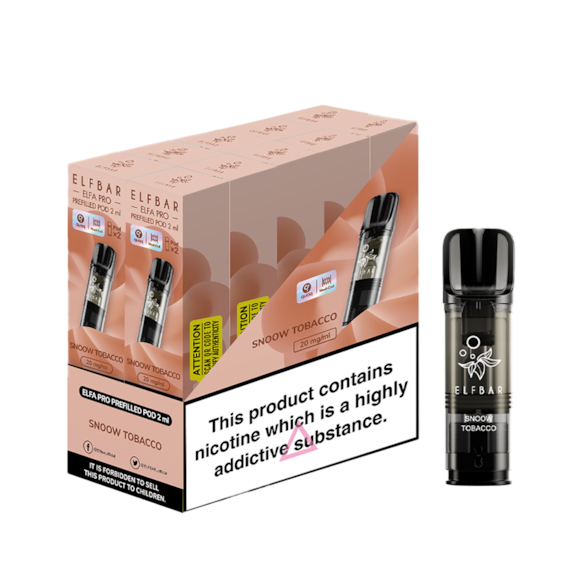 Elf Bar Elfa Pro Pods Snoow Tobacco