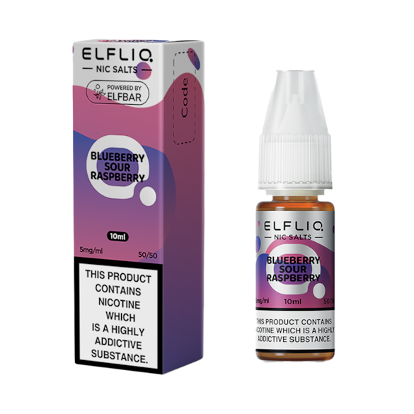 Blueberry Sour Raspberry Nic Salt ELFLIQ