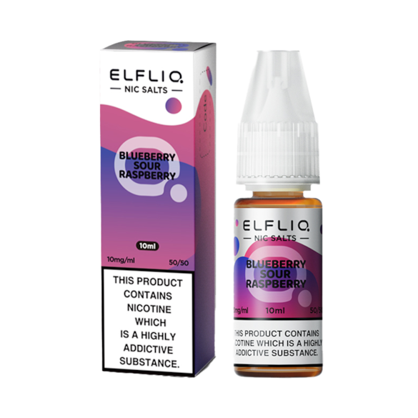 Blueberry Sour Raspberry Nic Salt ELFLIQ