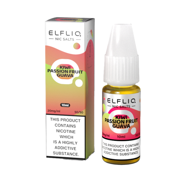 Kiwi Passionfruit Guava Nic Salt ELFLIQ